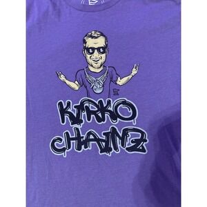 MN Vikings Kirko Chainz Graphic T‎ Shirt SOTASTICK Mens 2XL